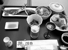 写真:神山温泉の料理