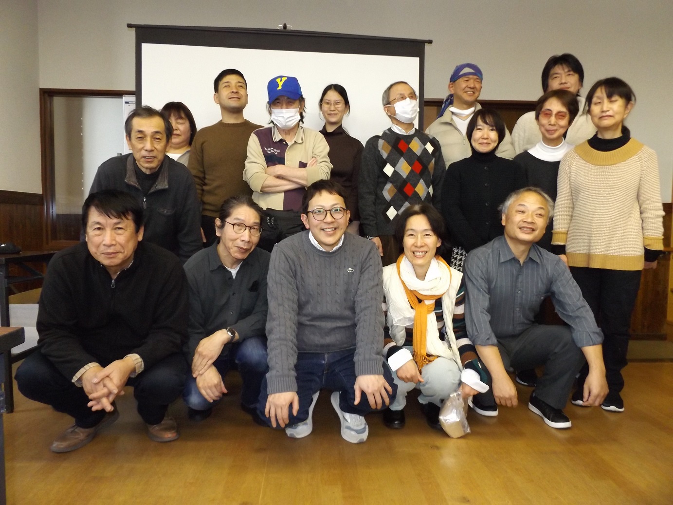 中司先生と研修参加者